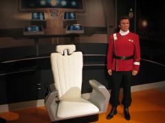 Le capitaine Kirk chez madame Tussauds.